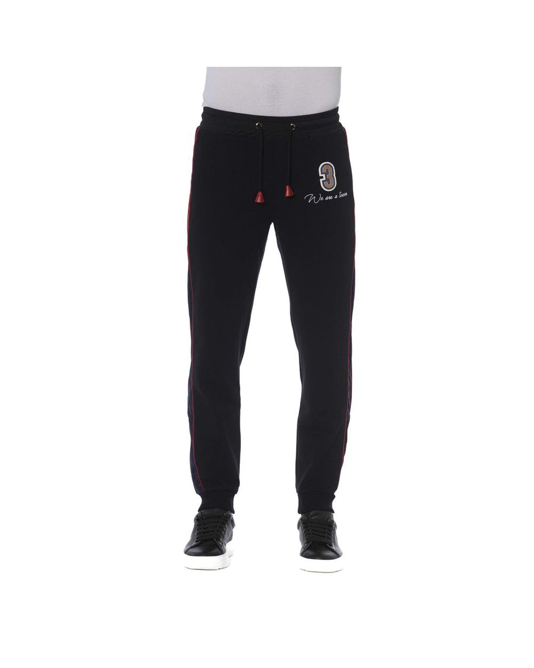 Trussardi Men's Black Cotton Jeans & Pant - M