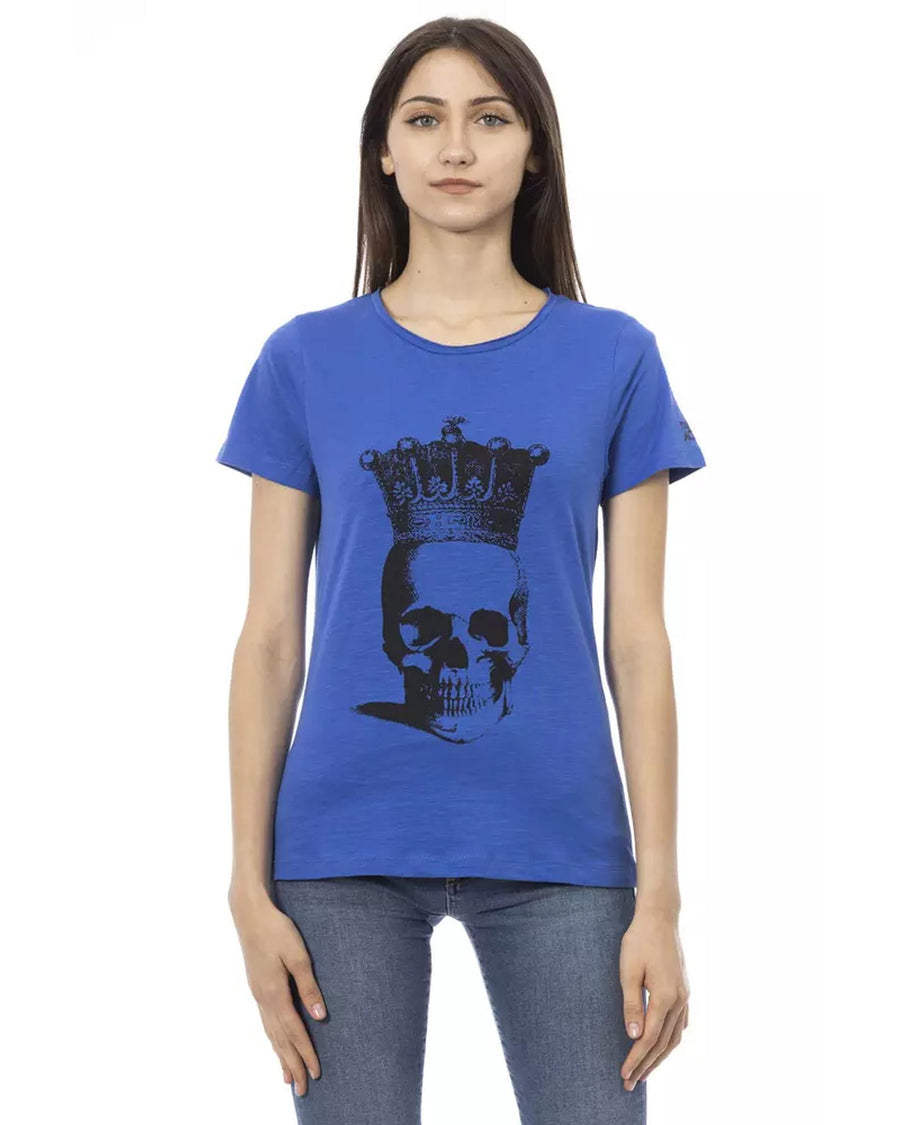 Short Sleeve T-shirt with Front Print XS Women