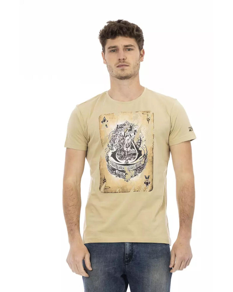 Short Sleeve T-shirt with Front Print L Men