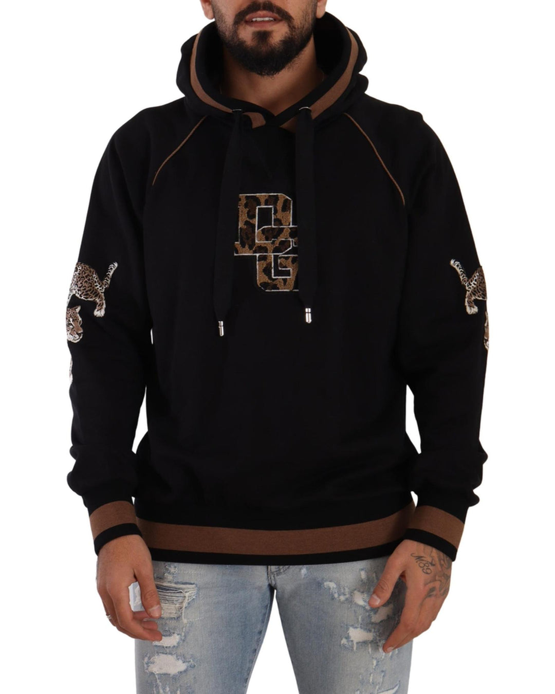 Stunning Dolce & Gabbana Pullover Hooded Sweatshirt 52 IT Men