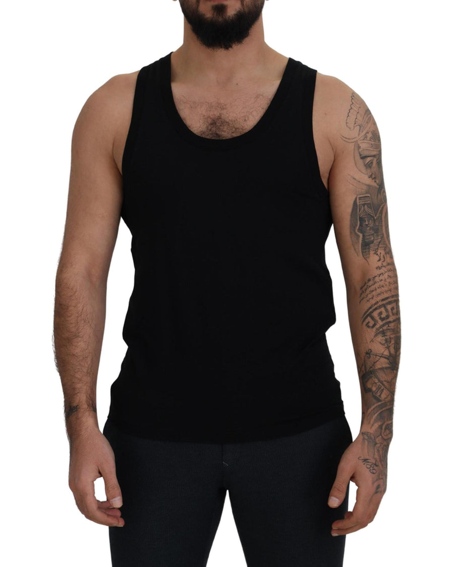 Stunning Dolce & Gabbana Tank Top T-Shirt 48 IT Men