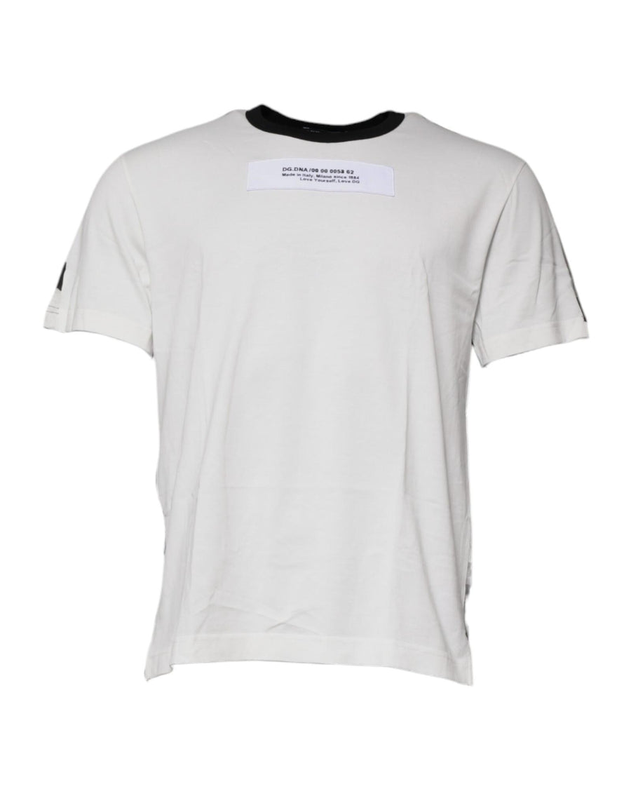 Dolce & Gabbana Men's Multicolor Camouflage Crew Neck T-shirt - 48 IT