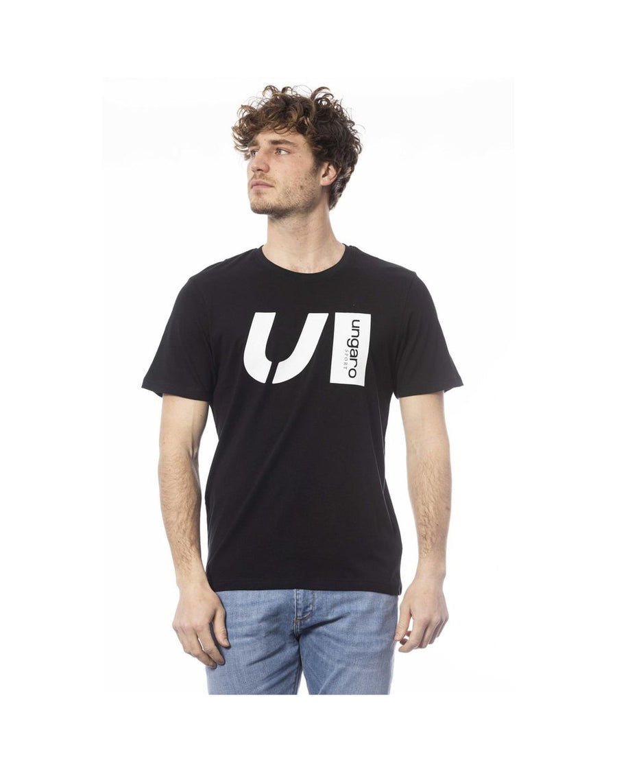 Ungaro Sport Men's Sleek Ungaro Crew Neck Logo Tee - 2XL
