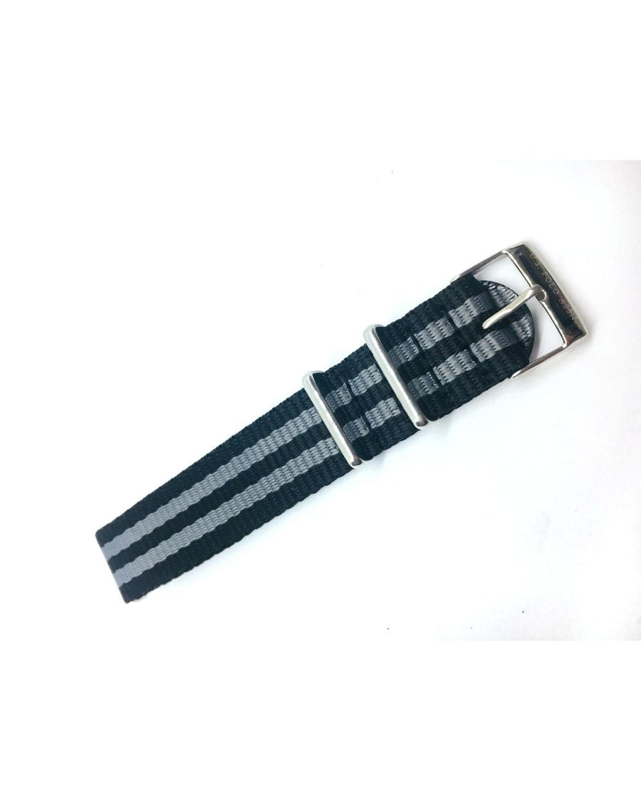 US POLO ASSN Men's Gray Textile Watch - One Size