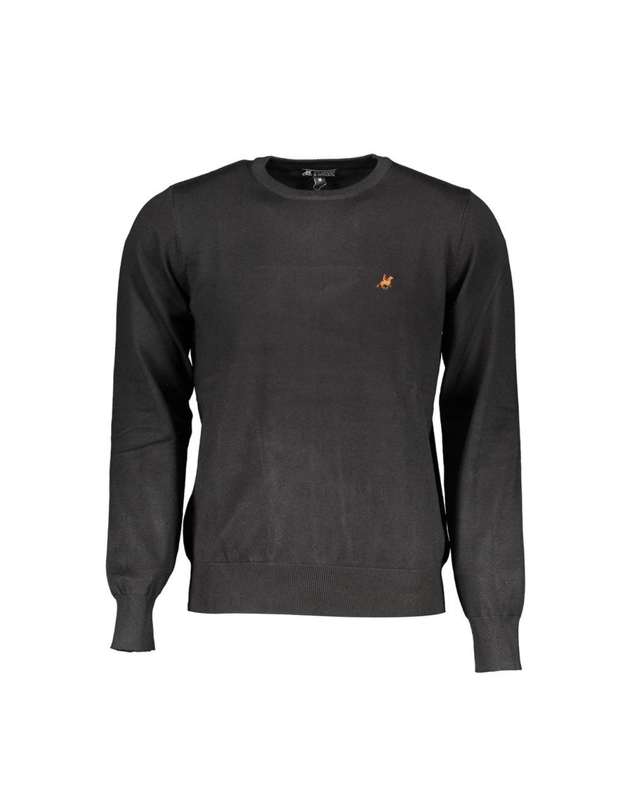 US Grand Polo Men's Black Nylon Sweater - 2XL