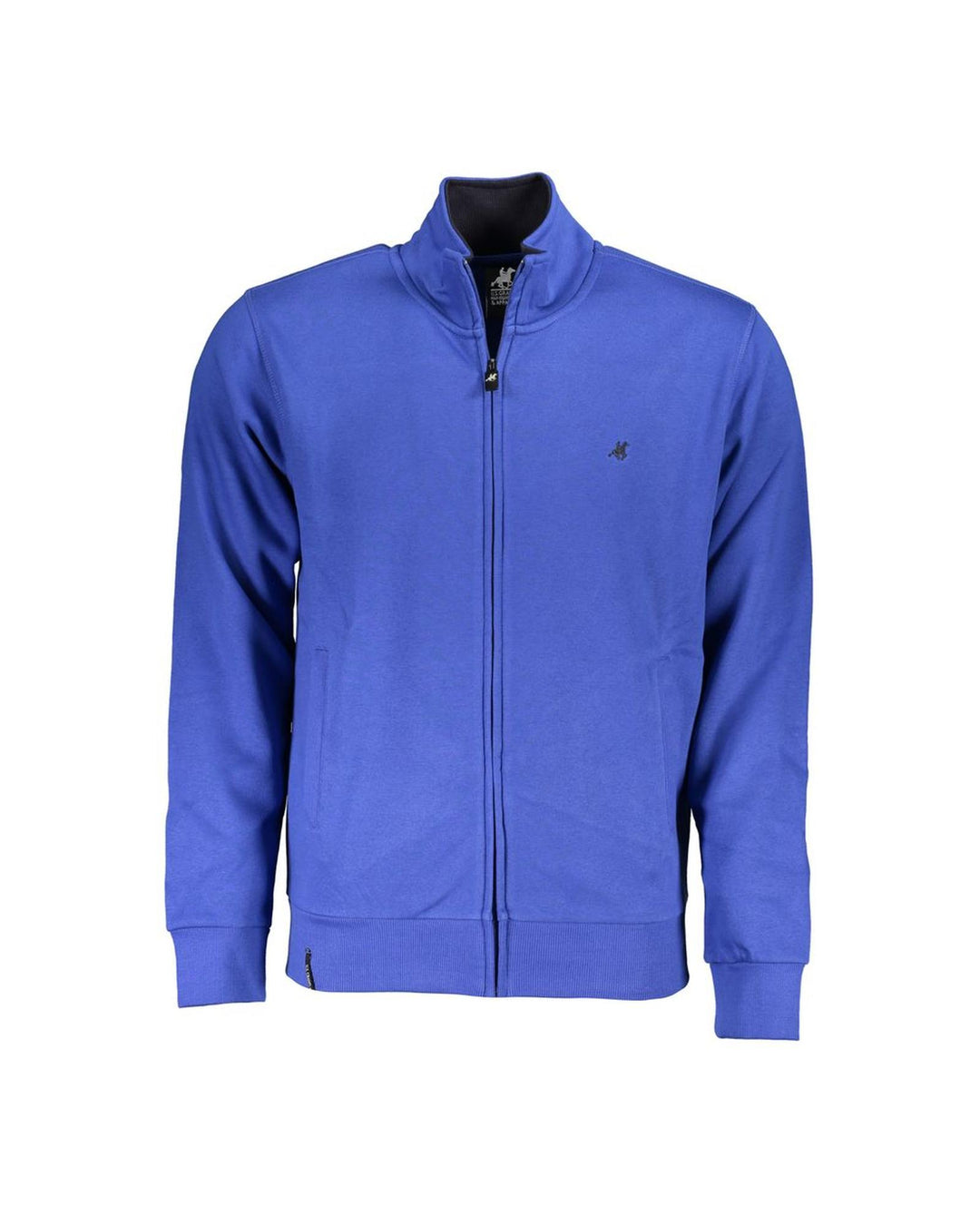 US Grand Polo Men's Blue Cotton Sweater - M