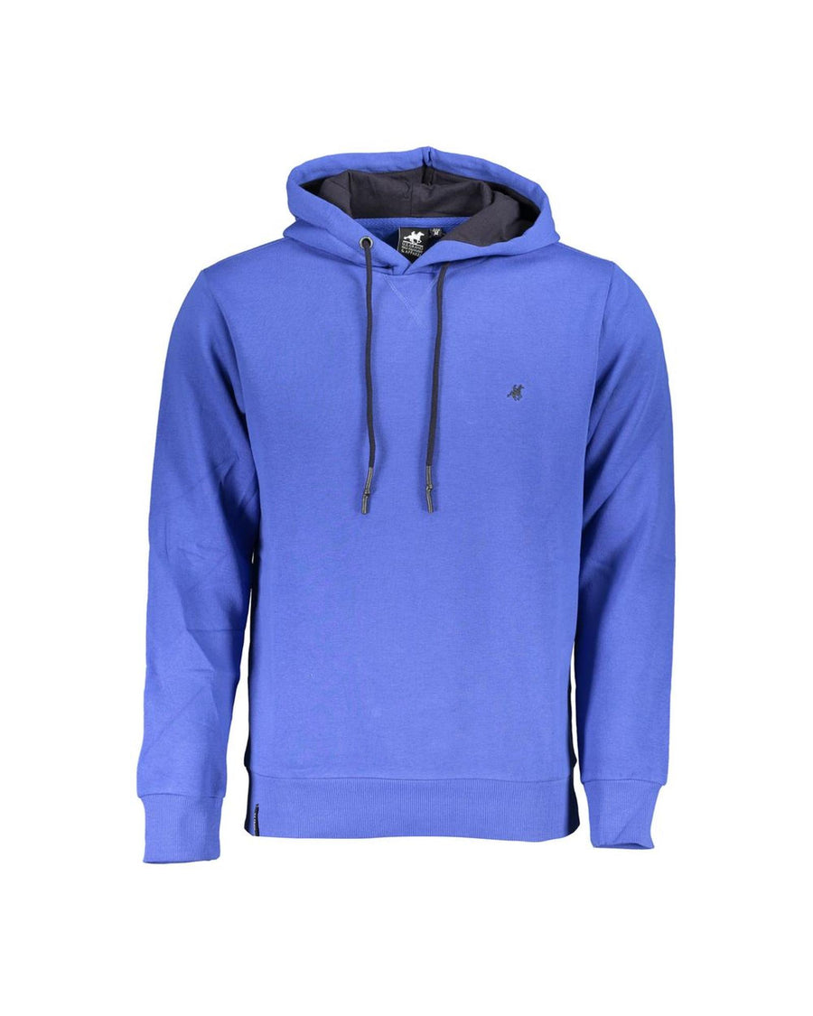 US Grand Polo Men's Blue Cotton Sweater - XL