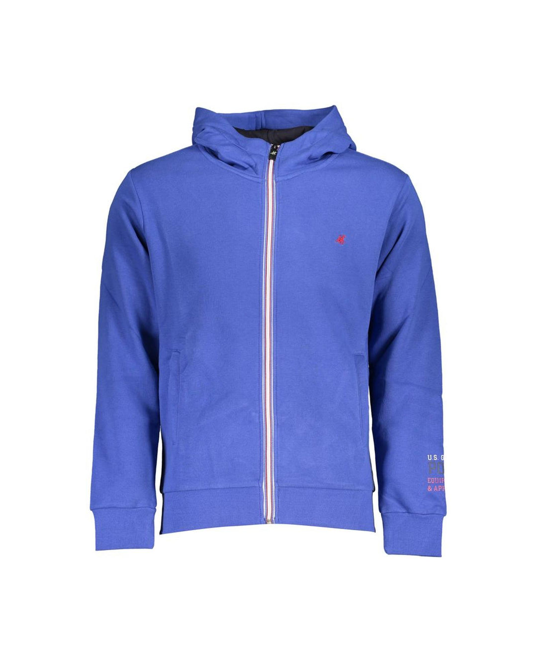 US Grand Polo Men's Blue Cotton Sweater - 2XL