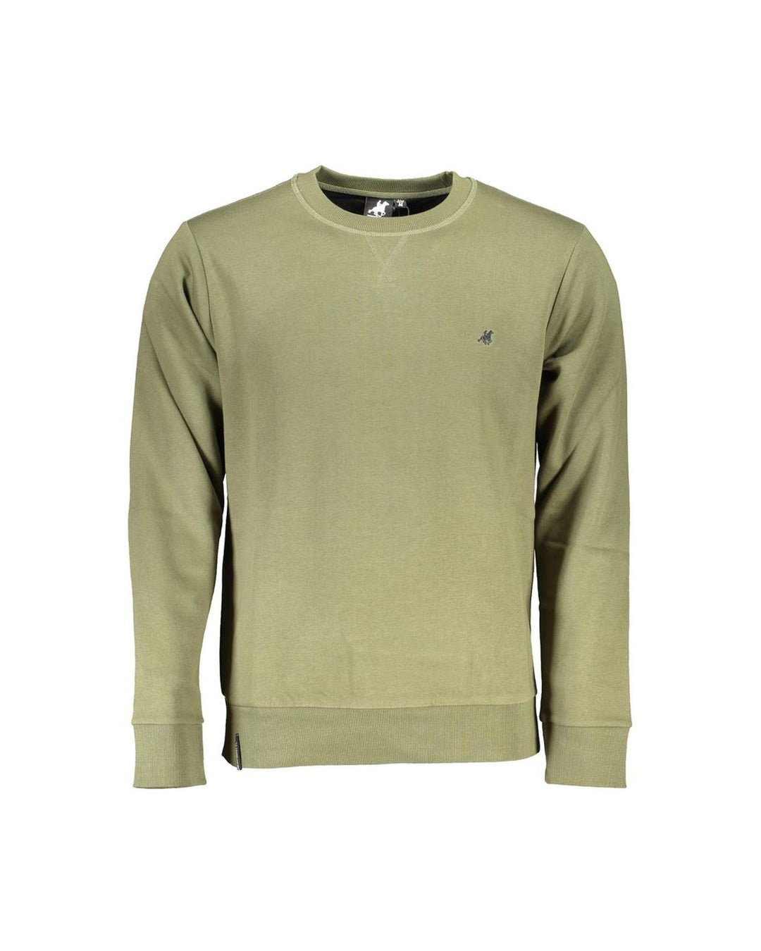 US Grand Polo Men's Green Cotton Sweater - 5XL