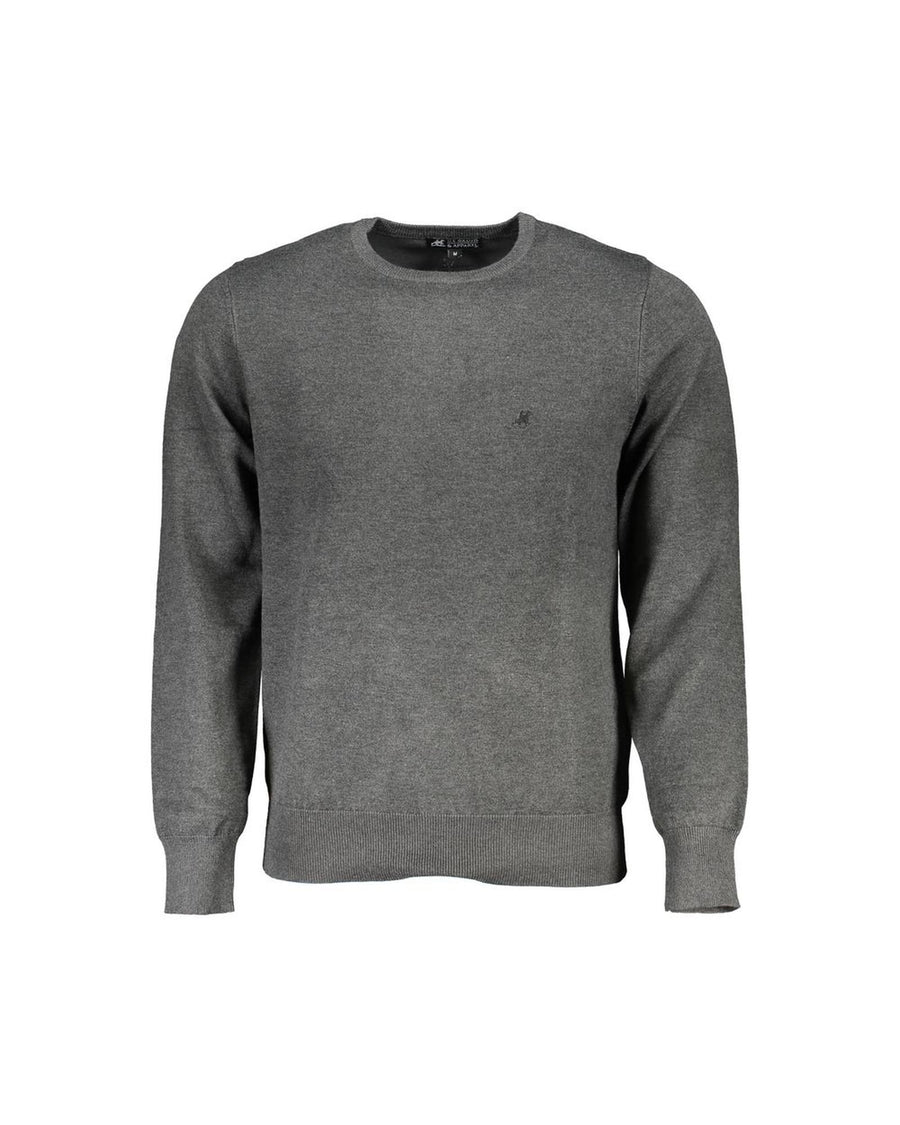 US Grand Polo Men's Gray Nylon Sweater - 5XL