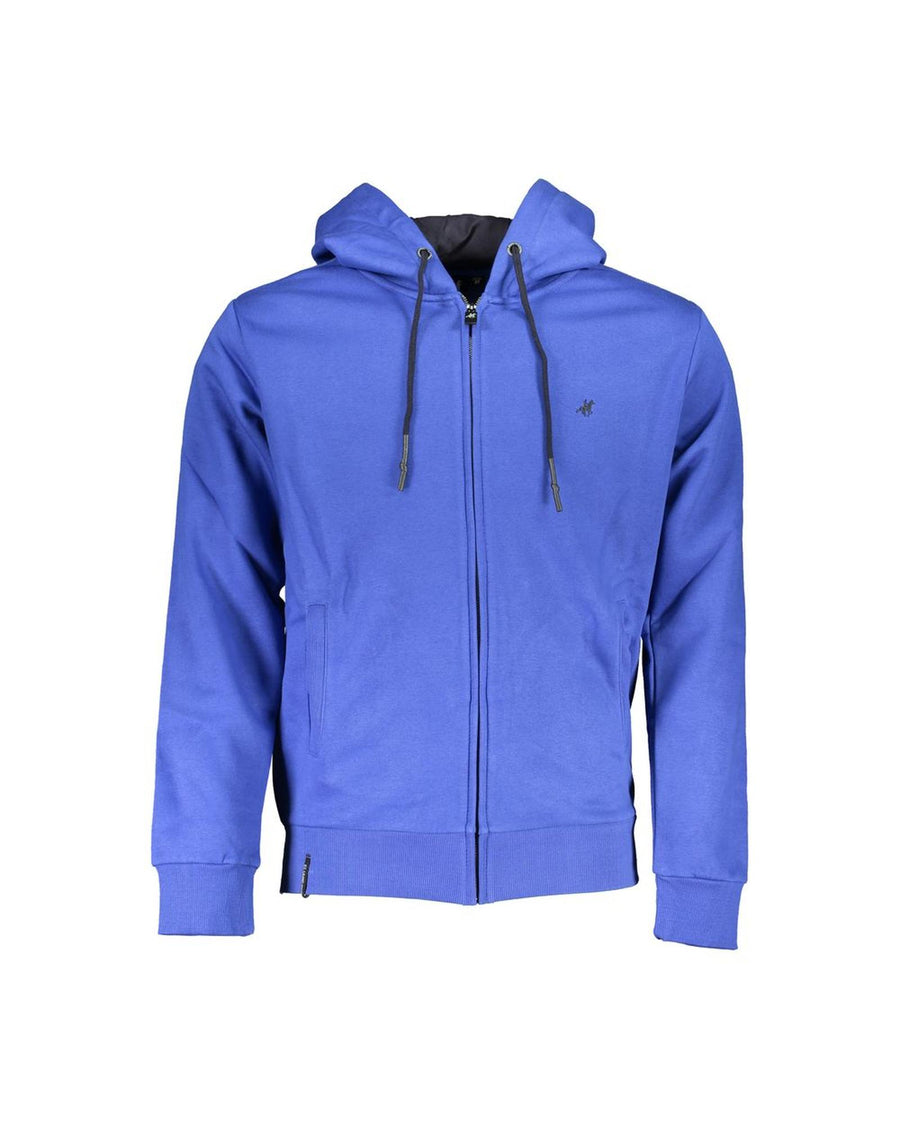 US Grand Polo Men's Blue Cotton Sweater - 3XL