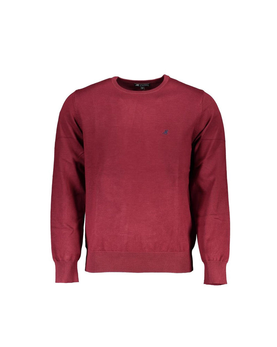 US Grand Polo Men's Red Nylon Sweater - 5XL