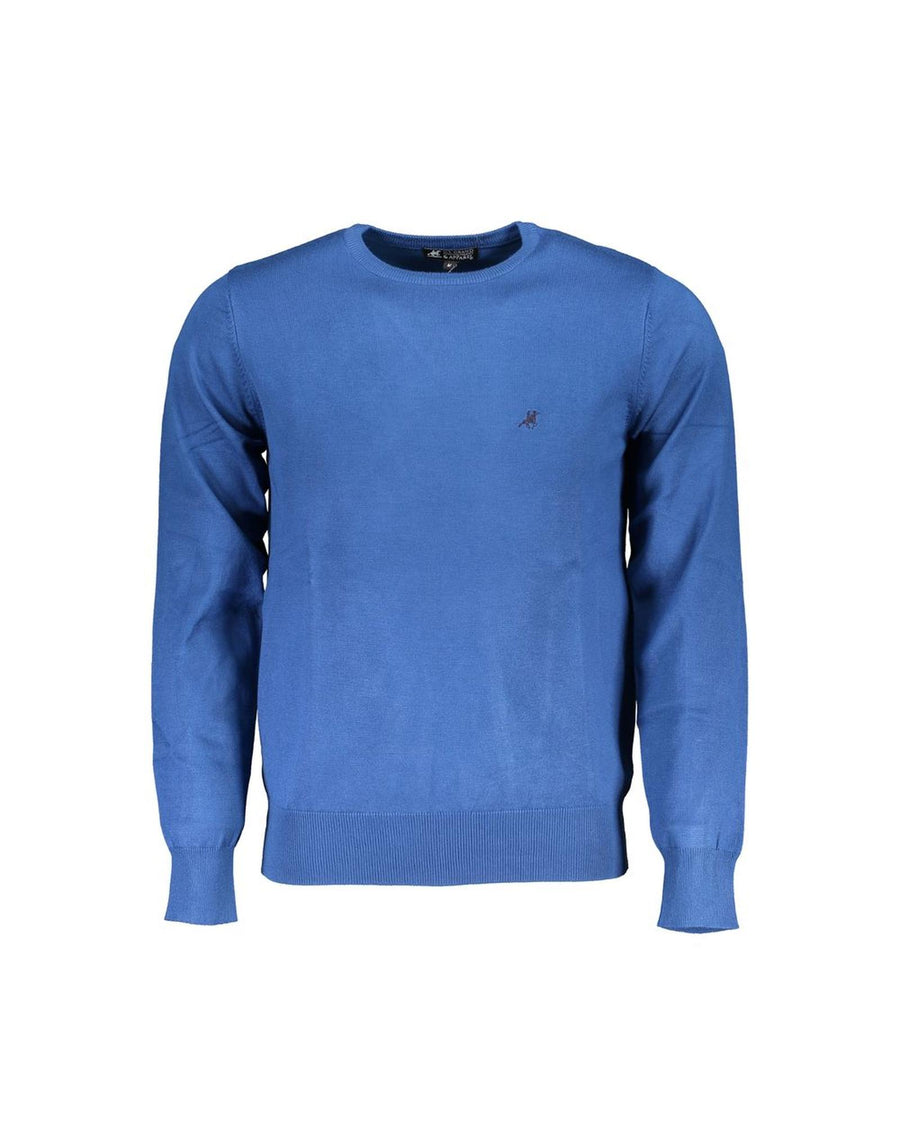 US Grand Polo Men's Blue Nylon Sweater - 4XL