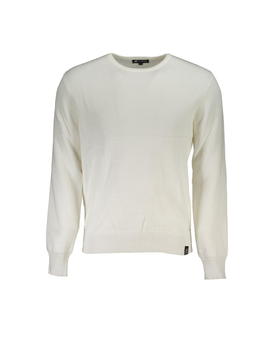 US Grand Polo Men's White Nylon Sweater - 2XL