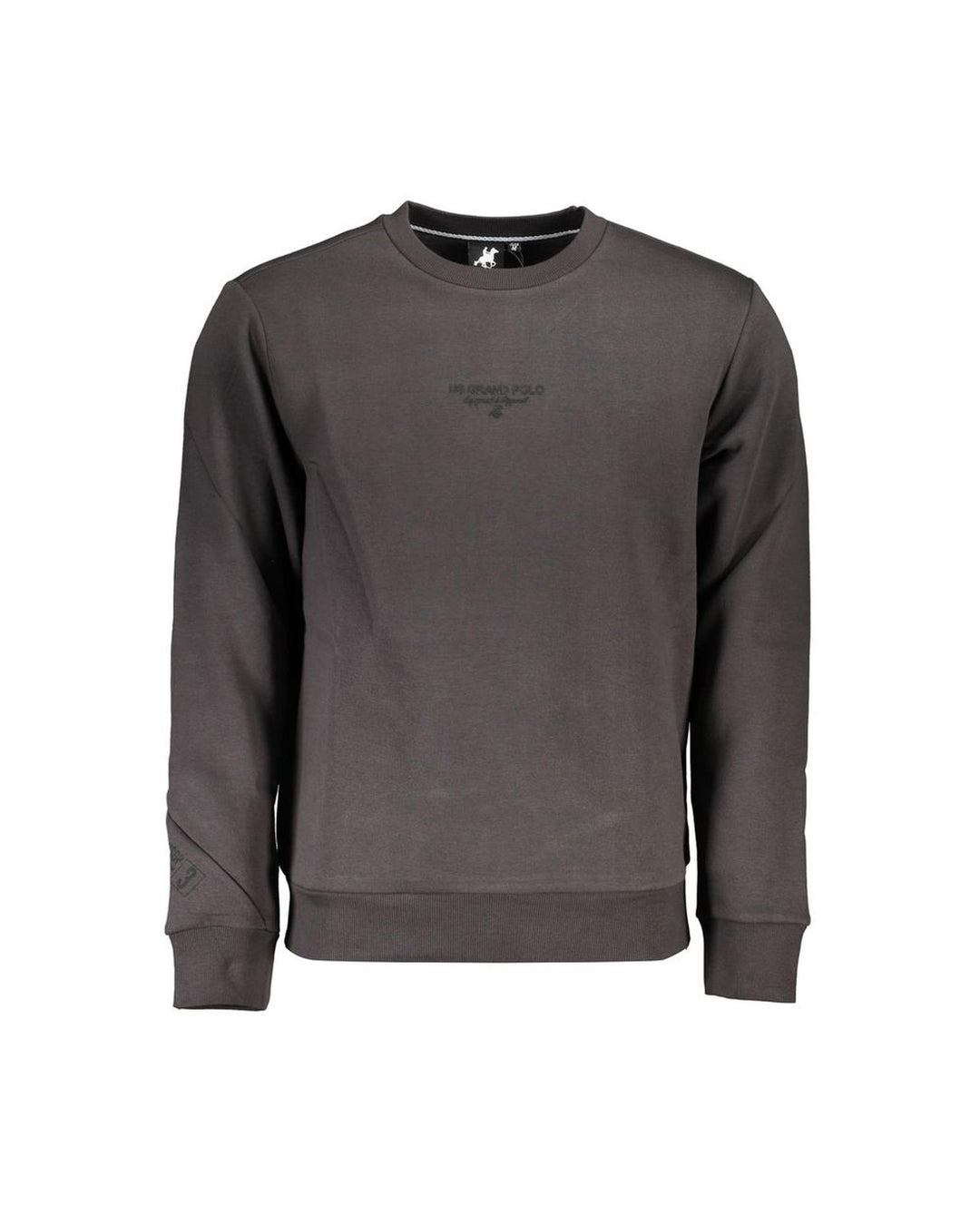 US Grand Polo Men's Gray Cotton Sweater - 2XL