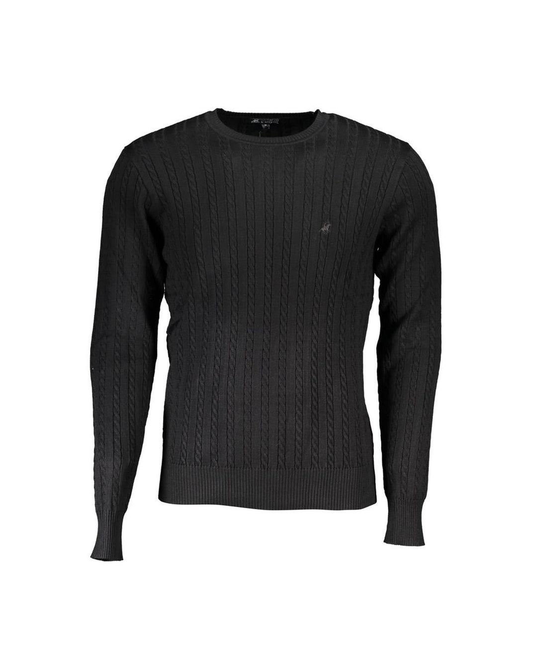 US Grand Polo Men's Black Nylon Sweater - 2XL