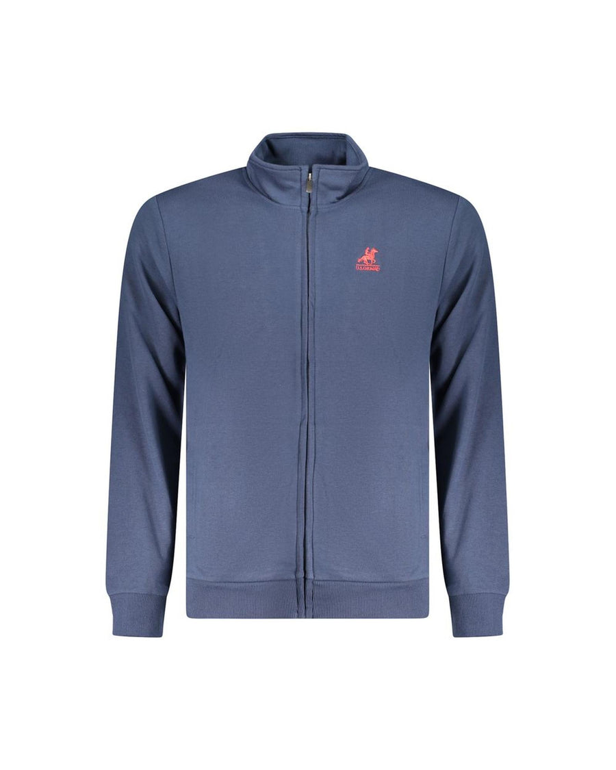 US Grand Polo Men's Blue Cotton Sweater - XL