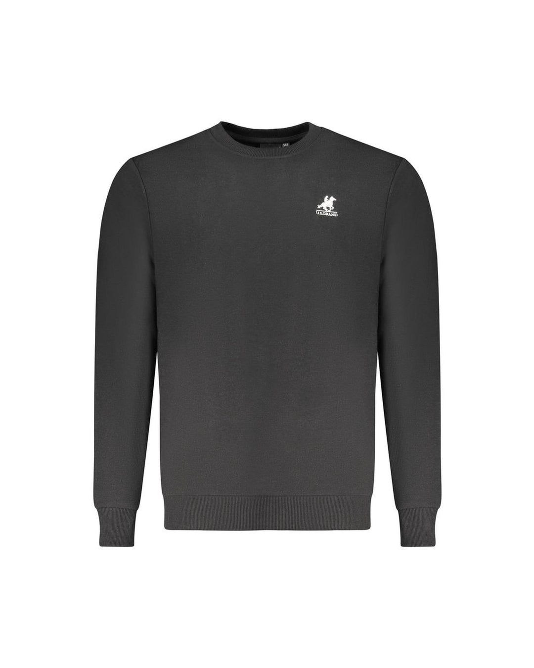 US Grand Polo Men's Black Cotton Sweater - S