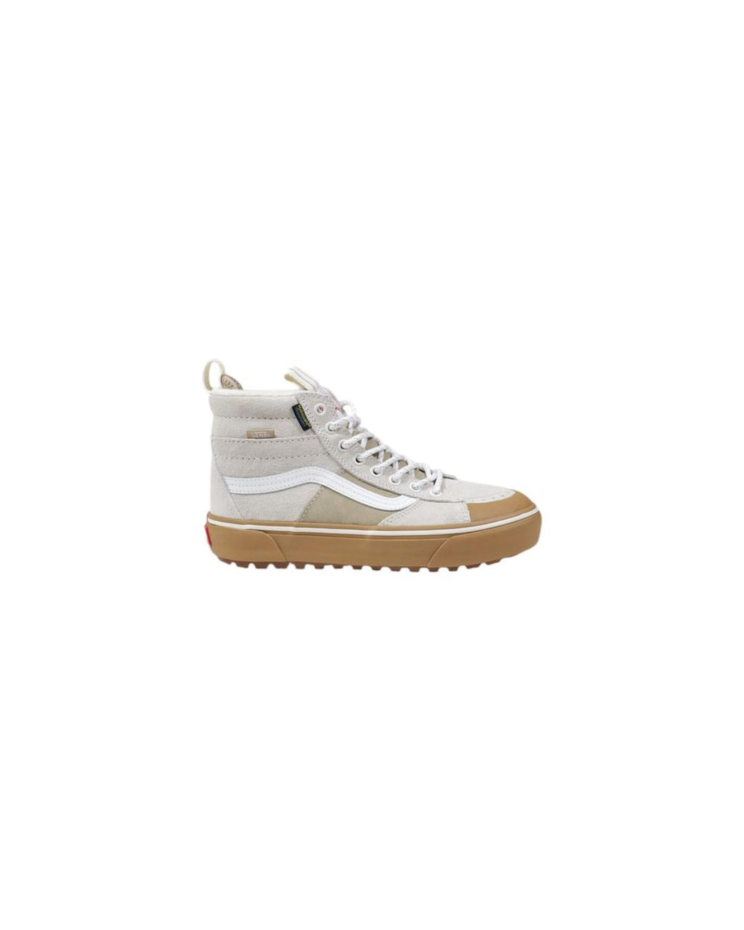 Vans Women's Beige Leather Sneaker - 39 EU