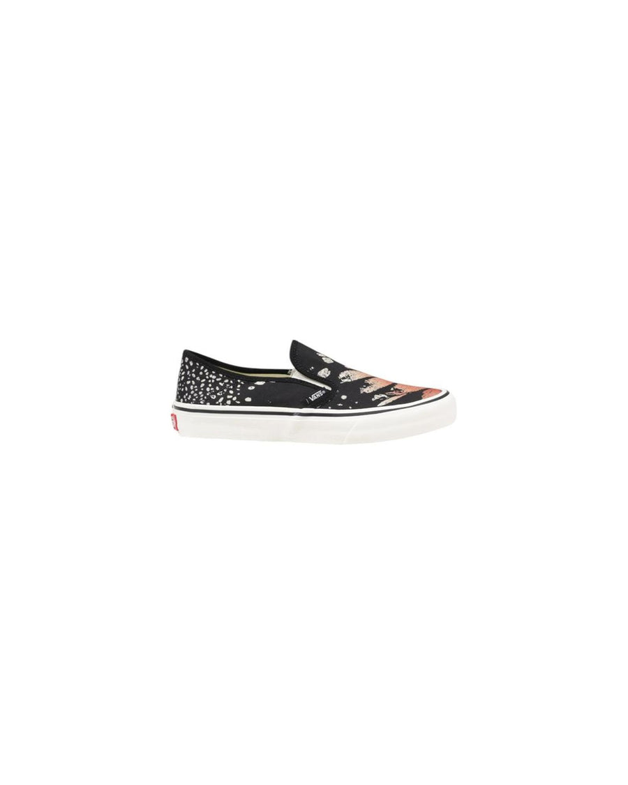 Vans Women's Black Leather Sneaker - 40 EU