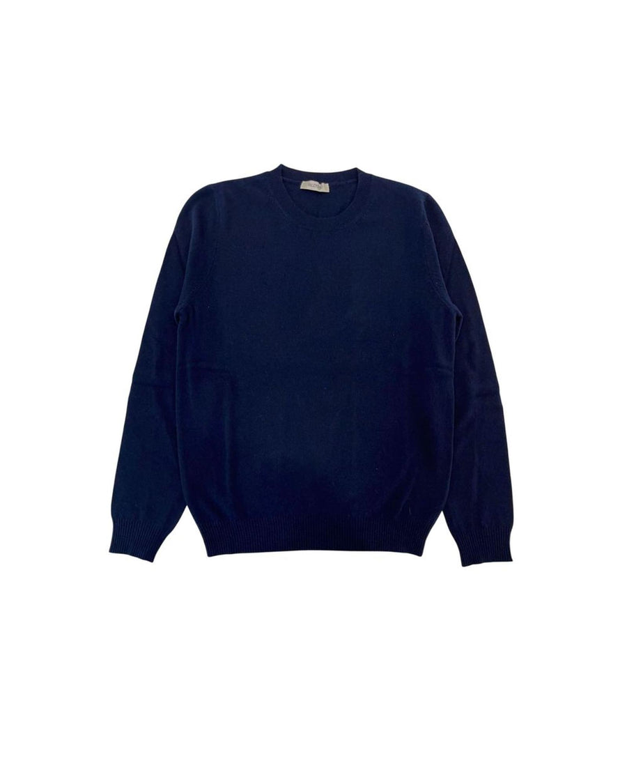 Valentino Men's Blue Virgin Wool Sweater - M
