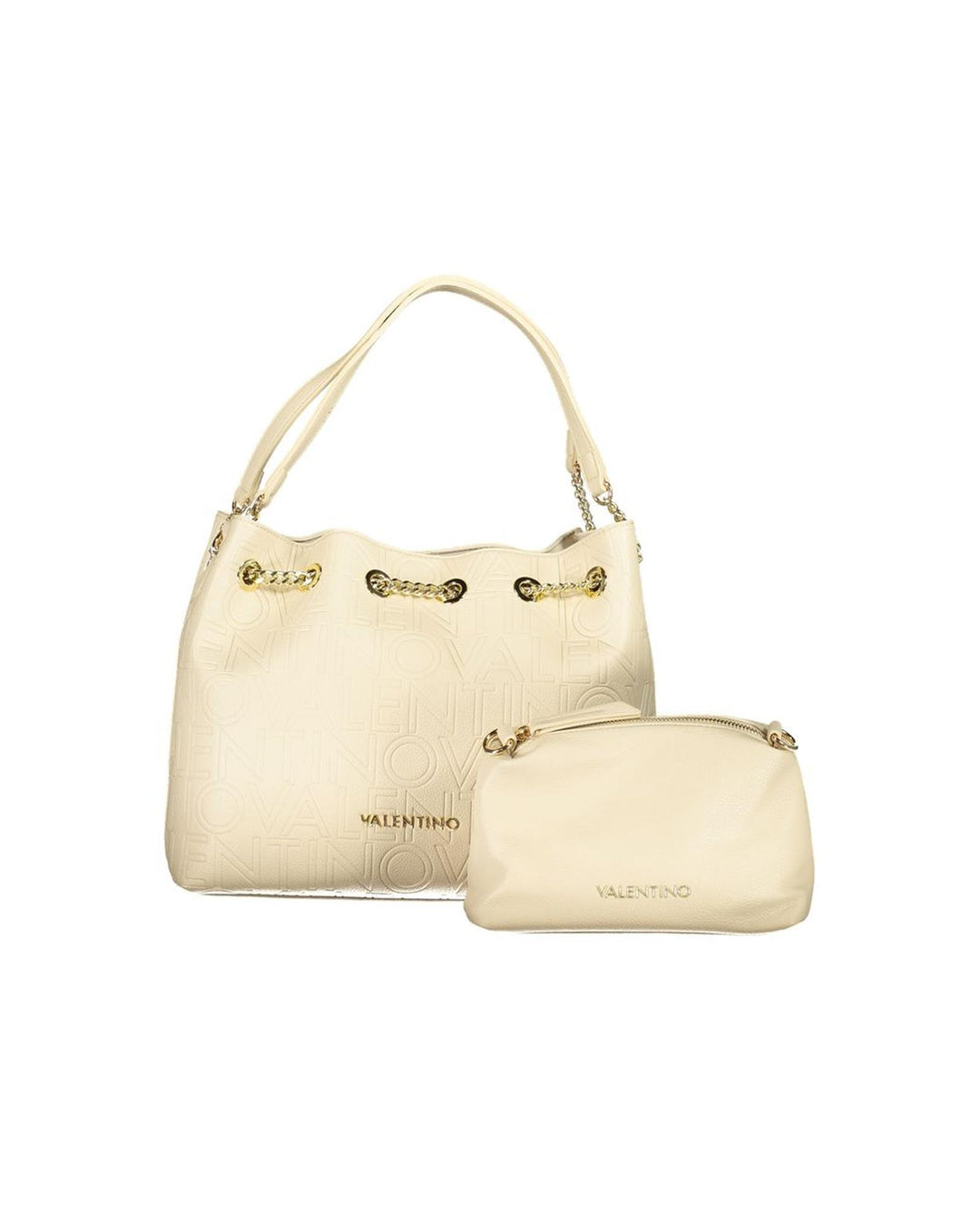 Valentino Bags Women's Beige Polyethylene Handbag - One Size