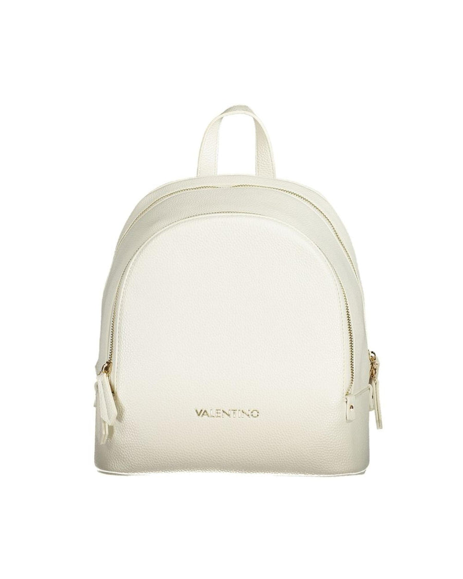 Valentino Bags Women's White Polyethylene Backpack - One Size