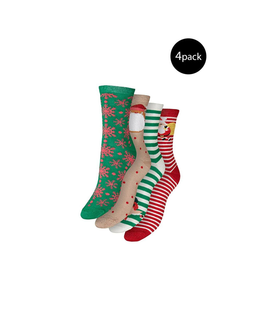 Vero Moda Men's Multicolor Cotton Sock - One Size