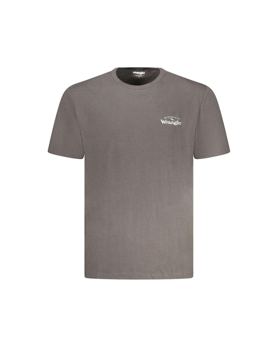 Wrangler Men's Black Cotton T-Shirt - L