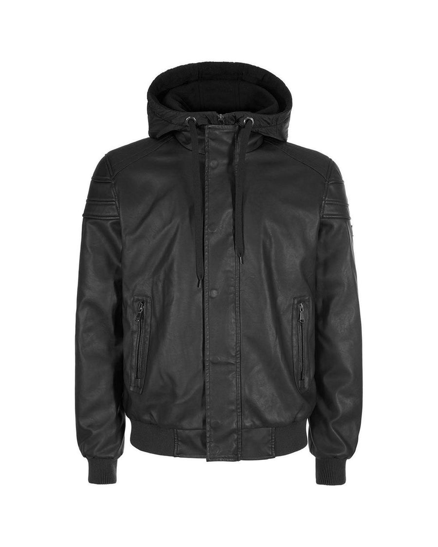 Yes Zee Men's Black Polyethylene Jacket - XL