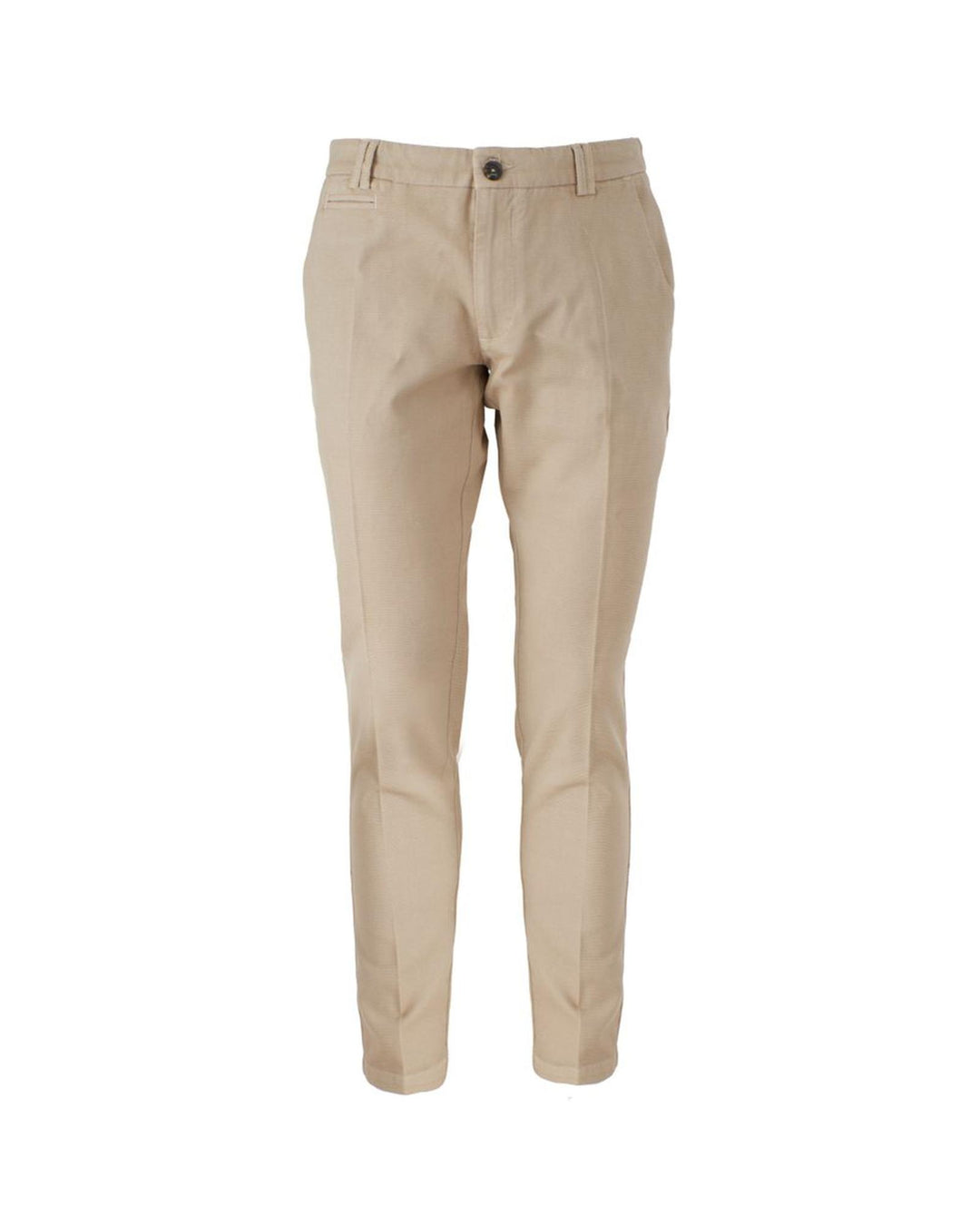 Yes Zee Men's Beige Cotton Jeans & Pant - W30 US