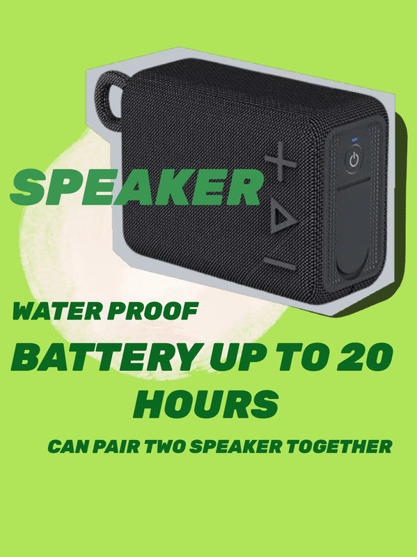 ROYQUEEN Bluetooth Speaker, Waterproof Bluetooth Speaker, Portable Bluetooth Speaker,Shower Speaker,Rich Bass HD Stereo 