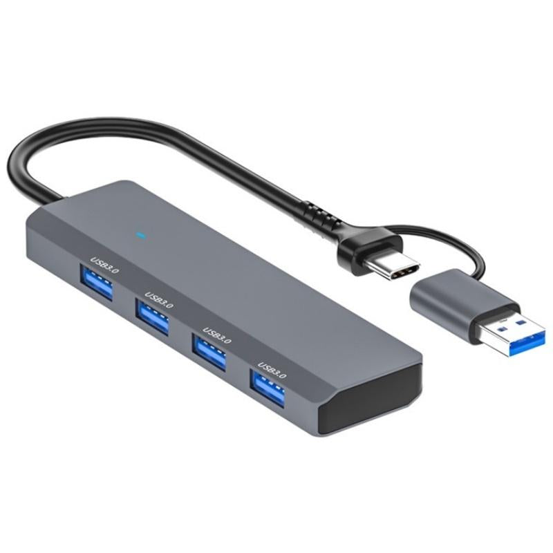 Usb3.0 4-Port Hub For Laptops Ads-305D