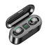 Wireless Bluetooth Headset with Touch Control and Charging Case - V5.0