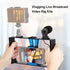 Smartphone Video Rig & Microphone Kit For Live Broadcast - Compatible With Iphone Galaxy Huawei Xiaomi Htc Lg Google And