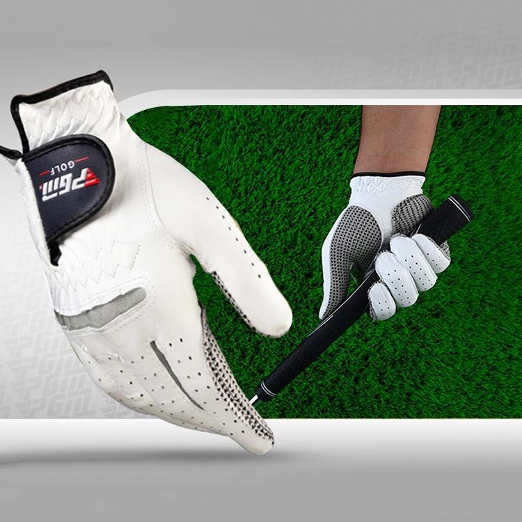 Sheepskin Anti-slip Golf Gloves - Right Hand Size 25#