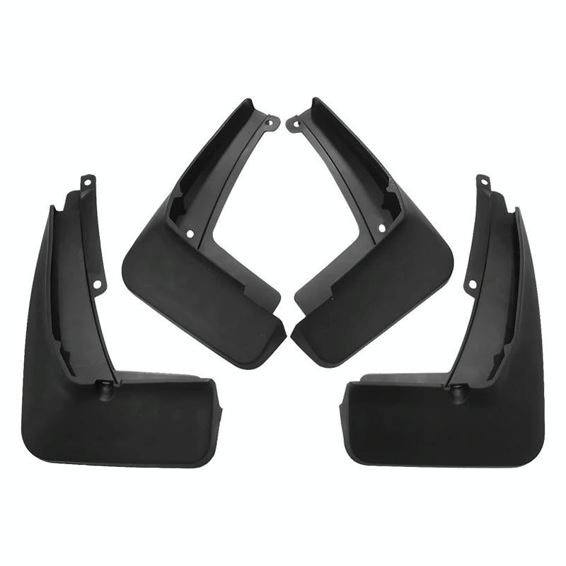 For Volkswagen Id.4X 2015-2023 4Pcs / Set Car Auto Soft Plastic Splash Flaps Fender Guard