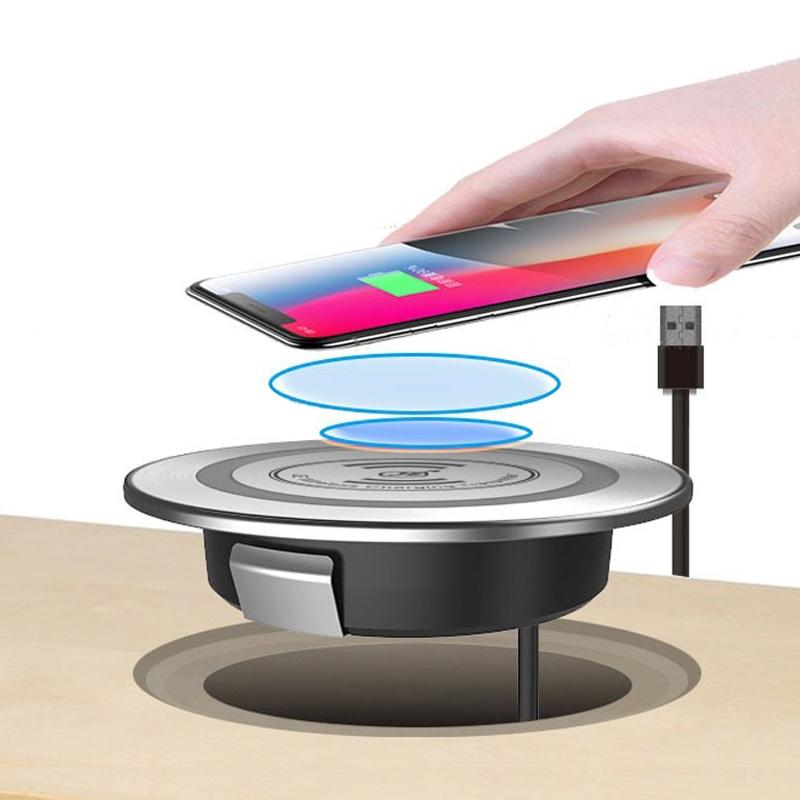Wireless Charger With Pd+Usb Interface 1.2M Cable