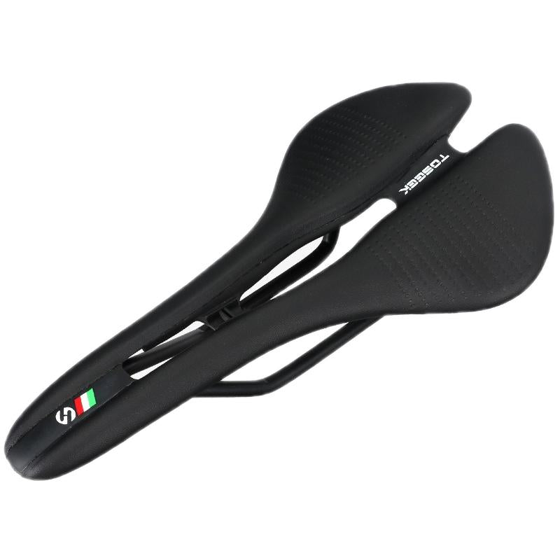 Toseek Road Bike Saddle Black - Black