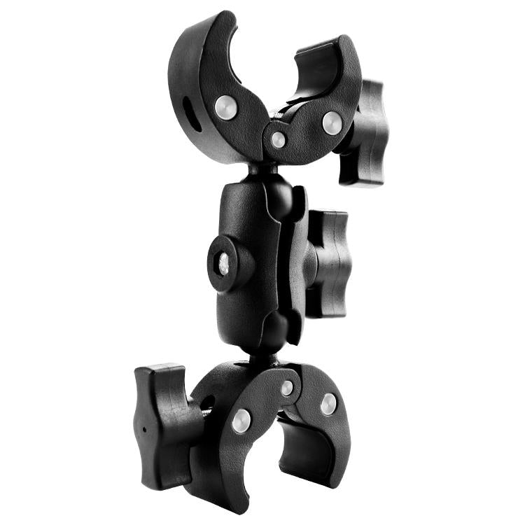 18cm Dual Head Motorcycle Handlebar Mount - 18Cm