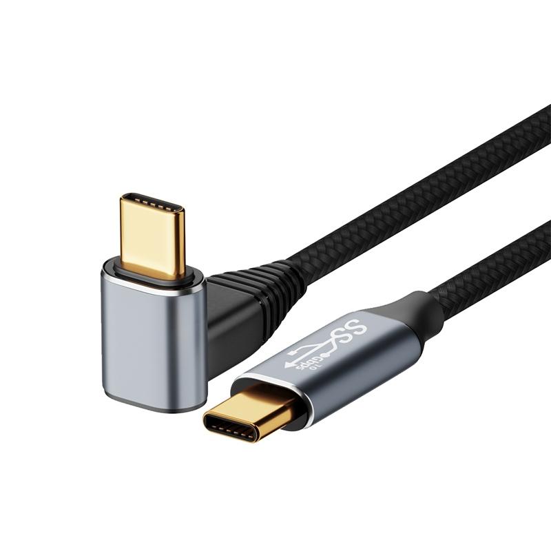0.5M Usb-C To Usb-C Stereo Curved Data Cable For Steam Deck Gen2 - 100W