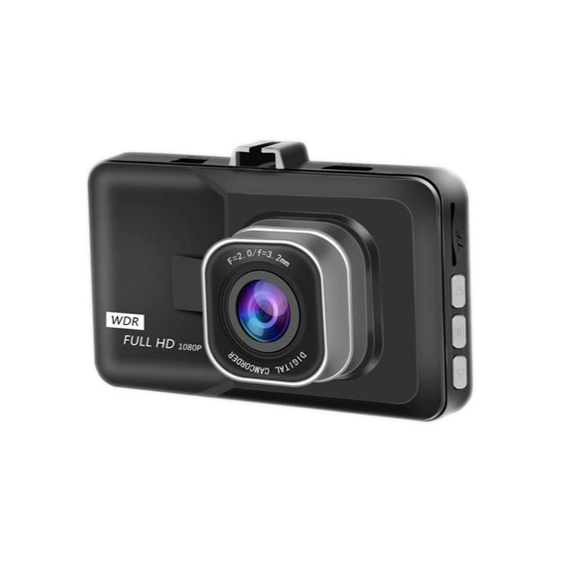1080p Hd 3.0 Wide-angle Driving Recorder with Reversing Image - Compact Size