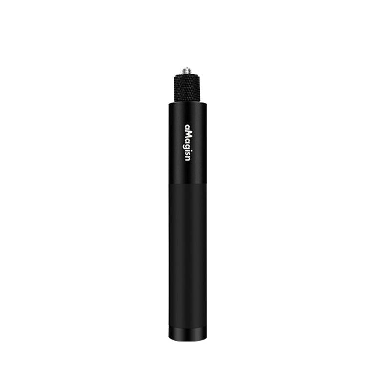 70cm Straight Pull Selfie Stick for Sports Cameras with 3 Jaw Screw - Single Rod