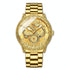 Dragon Embossed Luminous Waterproof Watch - Quartz - Full-Gold Gold