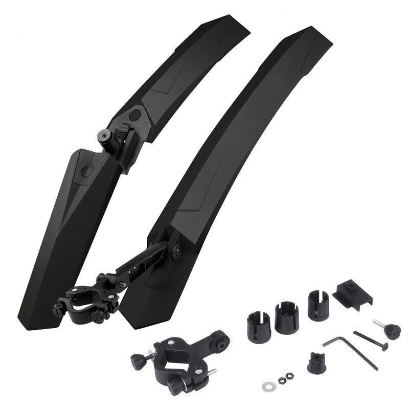 Quick Release Bike Mudguards Ordinary Style Black