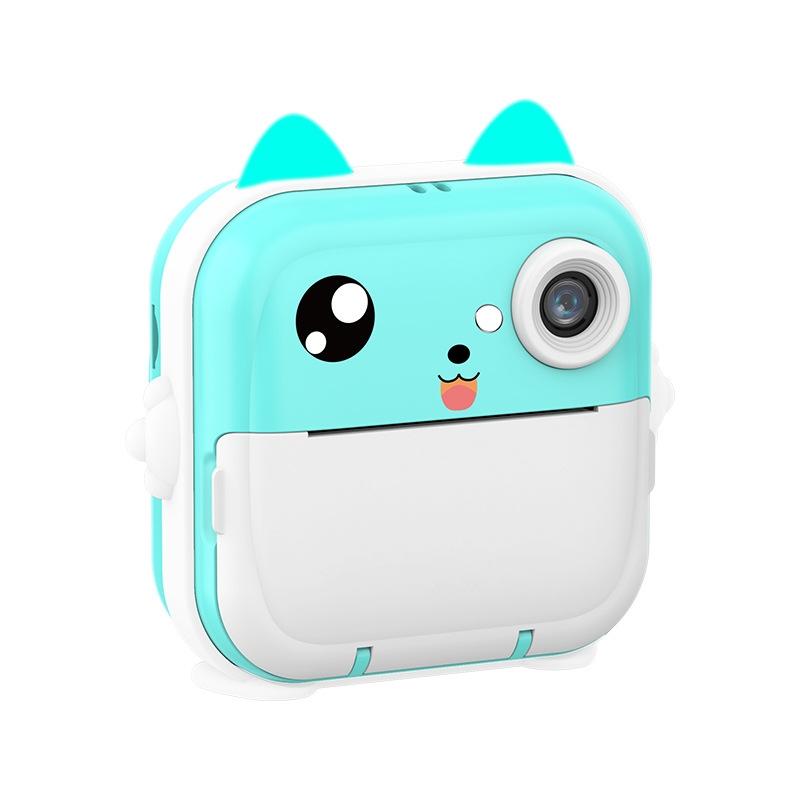 Instant Camera with Thermal Printer and Hd Video - Blue 16g - Standard Blue