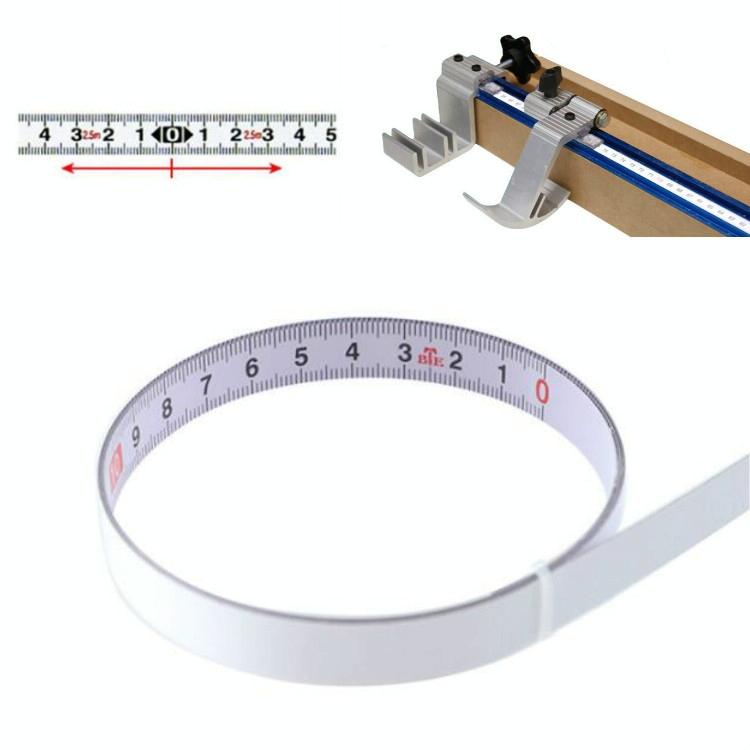 Self-adhesive Steel Ruler with 1m Tape Measure - Sticky Scale