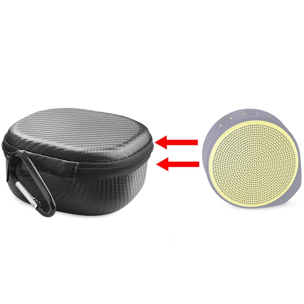 Carbon Fiber Protective Bag for Logitech X100 Bluetooth Speaker