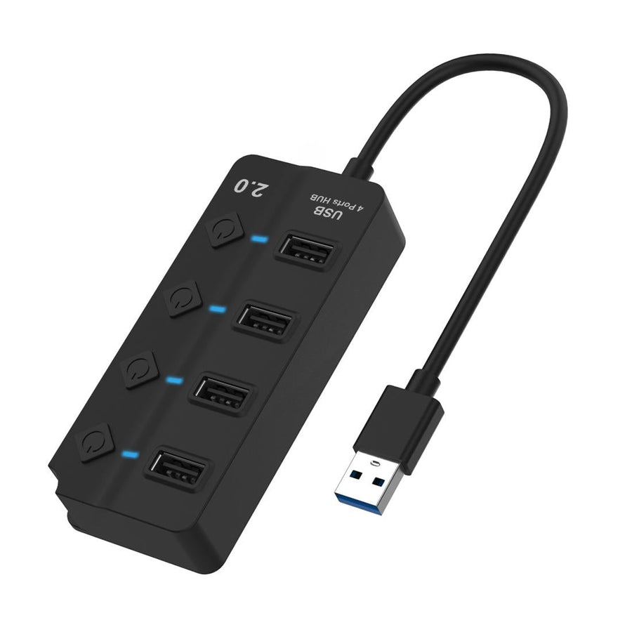 Usb 3.0 To 4 Usb 2.0 Splitter With Independent Switch