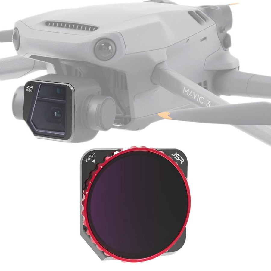 Adjustable Vnd 6-9 Stop Lens Filter for Dji Mavic 3 Drone